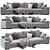Sophisticated Minotti Daniels Render 3D model small image 2