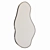 Sleek Modern Pond Mirror Designed 3D model small image 2