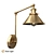 Art 08420,20 OM Loft Sconce 3D model small image 1