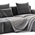 Sleek Loft Sofa, Modern Design 3D model small image 3