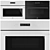 Electrolux VKL8E00Z Built-in Oven 3D model small image 1