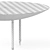 Modern Polygonal De Castelli Table 3D model small image 4