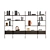  Radice Bookcase by Natuzzi: Stylish functionality 3D model small image 2