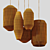 Modern Wicker Lamp Fixture 3D model small image 6