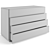 Modern Molteni 606 Chest 120cm 3D model small image 6