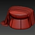 Versatile De Sede DS-163 Pouf 3D model small image 6