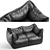 Modern Italian LE BAMBOLE Sofa 3D model small image 4