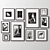 Versatile Picture Frames Set Kit 3D model small image 2