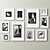 Versatile Picture Frames Set Kit 3D model small image 15