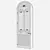 Corona-Rendered Aluminium Door Model 3D model small image 4