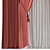 Refined Curtain №363 3D model small image 2