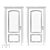 VIVOMOBILI Petersburg Series Doors 3D model small image 4