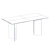 Title: Glass Table Burano 3D model small image 3