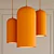 Modern Concrete Pendant Light 3D model small image 3