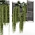 Metal Pot Hanging Plants Set 3D model small image 2