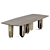 Laura Meroni Talento Square Dining Table - Precision Crafted & Seamless 3D model small image 1