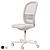 Swivel Office Chair | Flintan 3D model small image 6