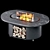 Elbrus Grill Table: Ultimate Grilling Experience 3D model small image 1