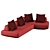 Modern Modular Joker Sofa Bed 3D model small image 6