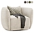 Chic Swivel Lounge Chair Collection 3D model small image 2
