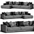 Bristol Sofa Minotti 3D Model 3D model small image 1