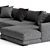 Bristol Sofa Minotti 3D Model 3D model small image 2