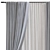 Meshed Curtain Design 3D model small image 2