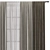 Refined Curtain Design No.371 3D model small image 3