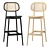 Elegant Titus Bar Stool 3D model small image 2