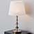 Elegant Virginia Table Lamp 3D model small image 6