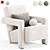 Modern Utrecht Armchair by Cassina 3D model small image 1