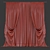 Folded & Retopologized Curtain 3D model small image 4