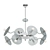 Glamourous Venussiano Crystal Chandelier 3D model small image 1