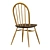 Mid-Century Ercol Birch Chairs 3D model small image 2