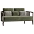 Parla GOBA Fabric Small Sofa 3D model small image 1