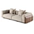 Space-Saving Hideway Sofa Design 3D model small image 6