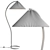 Modern Timberline Floor Lamp: 3D Model 3D model small image 2