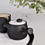 Zen Garden Tea Set: The Rotunda 3D model small image 3