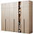 Modern Style Modular Wardrobes 3D model small image 1