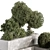 Outdoor Garden Box Plants 3D model small image 3