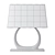 Modern Elegant Sofia Table Lamp 3D model small image 3