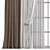 Elegant Curtain with Tailored Design 3D model small image 2