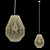 Nature-Inspired Sacco Pendant Lamp 3D model small image 2