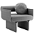 Gallotti&Radice Stami Lounge Armchair 3D model small image 7