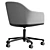 Elegant Vitra Softshell Chair 3D model small image 2