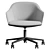 Elegant Vitra Softshell Chair 3D model small image 3