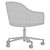 Elegant Vitra Softshell Chair 3D model small image 5