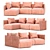 Sofa Metis 2015 Textured Render 3D model small image 1