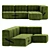  Versatile Curt Modular Sofa 3D model small image 2
