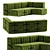  Versatile Curt Modular Sofa 3D model small image 4